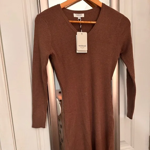 slim fit dress slacks Petite Size 3/4 Sleeve Fit & Flare Dress